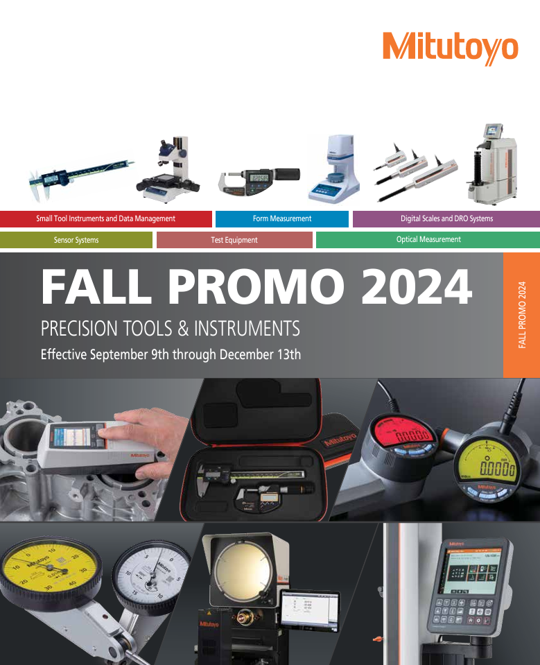 Mitutoyo Fall Promo 2024